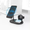 Hama MagCharge Multi headset, smartphone, relógio preto AC carregamento sem fios carregamento rápido interior