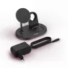 Hama MagCharge Multi headset, smartphone, relógio preto AC carregamento sem fios carregamento rápido interior