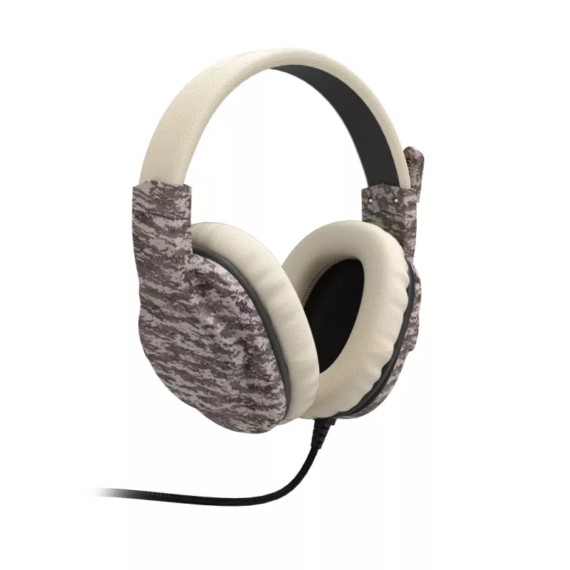 Hama SoundZ 333 headset com fios de arco gaming USB Type-A bege, castanho