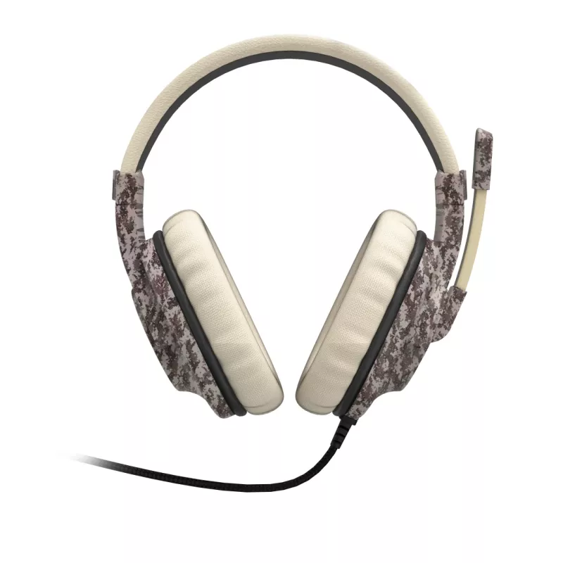 Hama SoundZ 333 headset com fios de arco gaming USB Type-A bege, castanho