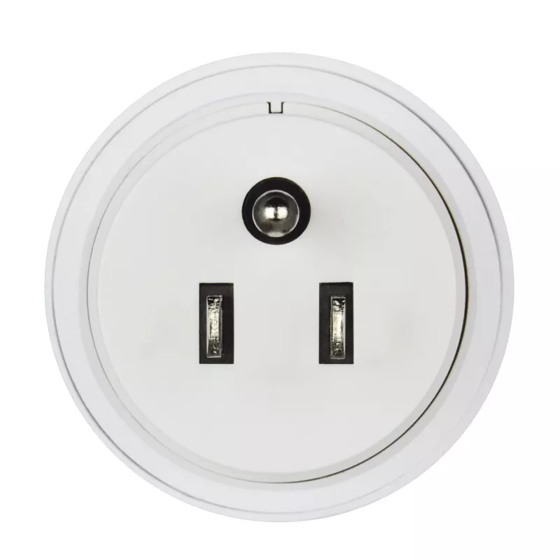 Hama 00223432 Adaptador de viagem tipo B tipo C (ficha euro)+tipo F Branco