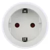Hama 00223433 Adaptador de viagem tipo G (UK) tipo C (ficha euro)+tipo F Branco
