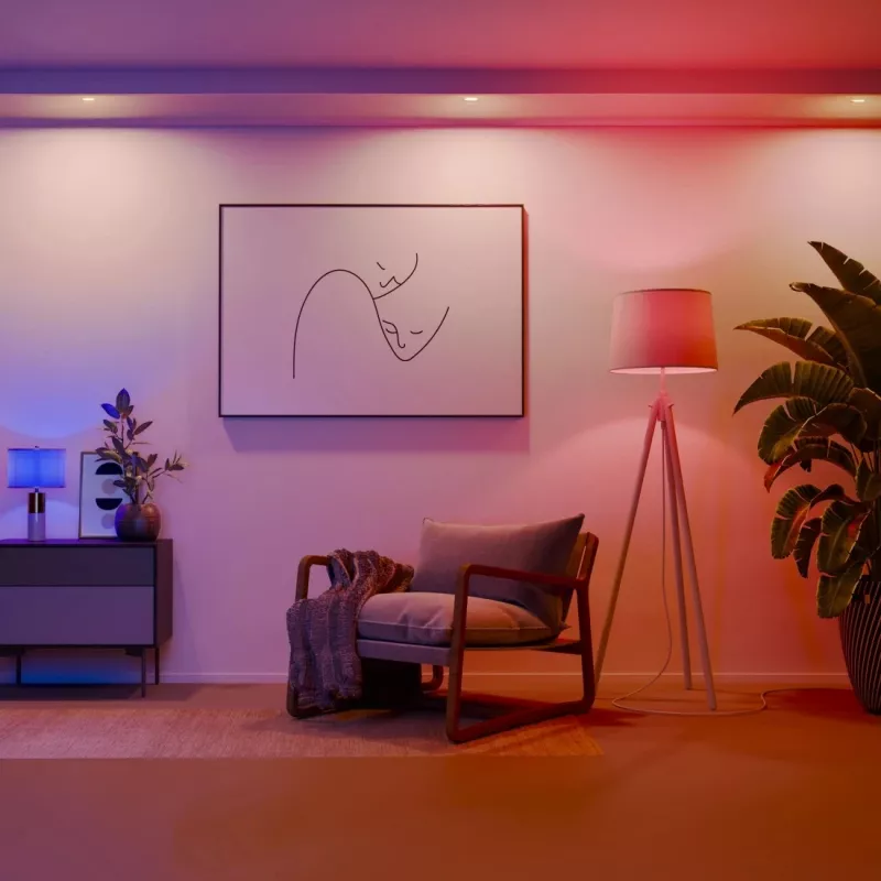 Hama 00176640 Smart Lighting Lâmpada inteligente Wi-Fi 9 W