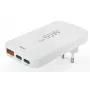 Hama 00125144 Carregador móvel Auscultadores, Portátil, Powerbank, Smartphone, Tablet Branco AC Carregamento rápido Interior