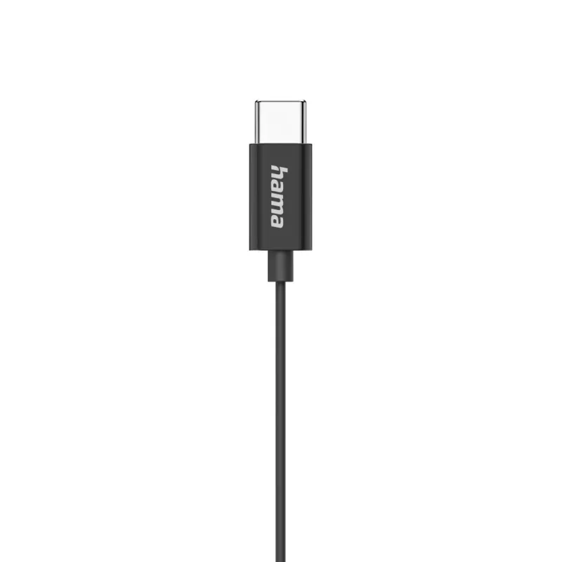 Hama Classy Auscultadores com fios In-Ear Chamadas/Música USB Type-C Preto
