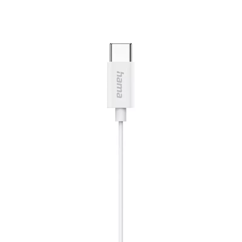 Hama Classy Auscultadores com fios In-Ear Chamadas/Música USB Type-C Branco