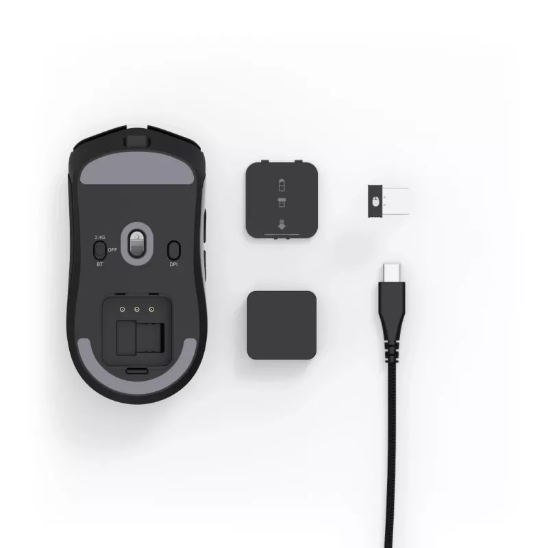 Hama Reaper 820 Rato sem fios Gaming Destro RF Wireless + Bluetooth + USB Type-A Ótico 26000 DPI