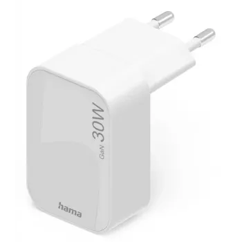 Hama 00201954 Carregador para dispositivos móveis Smartphone, Tablet Branco AC Carregamento rápido Interior