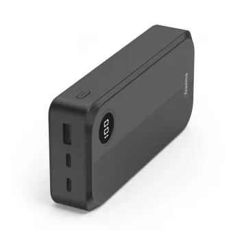 Hama 00201755 Powerbank Polímero de lítio (LiPo) 20000 mAh Preto