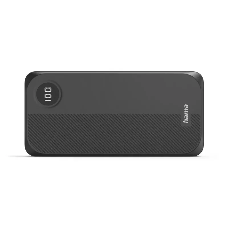 Hama 00201755 Powerbank Polímero de lítio (LiPo) 20000 mAh Preto