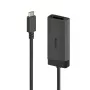 Hama 00202034 Cabo de vídeo adaptador 0,15 m USB Type-C HDMI + DisplayPort preto