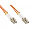 Techly LC/LC Multimodo 50/125 OM2 1m Cabo de fibra ótica ILWL D5-LCLC-010