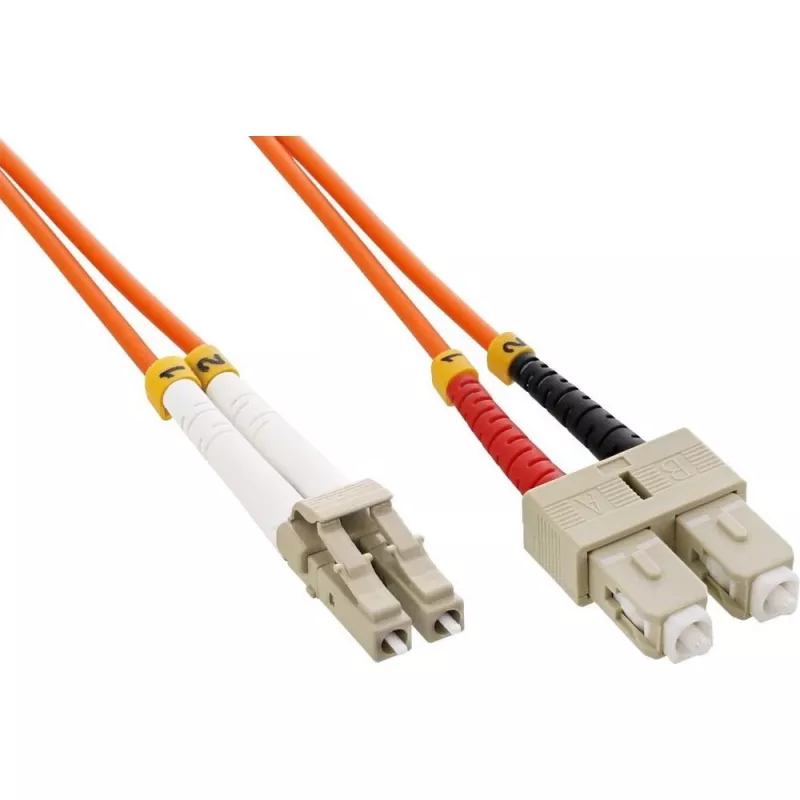 Techly SC/LC Multimodo 50/125 OM2 5m Cabo de fibra ótica ILWL D5-SCLC-050