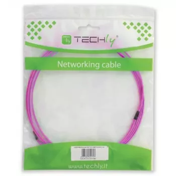 Techly SC/LC Multimodo 50/125 OM4 20m Cabo de fibra ótica, 20 m, OM4, SC, LC