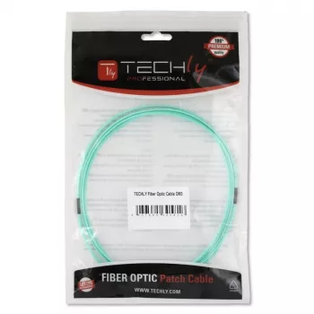 Techly ST/LC Multimodo 50/125 OM3 10m Cabo de fibra ótica ILWL D5-STLC-100/OM3