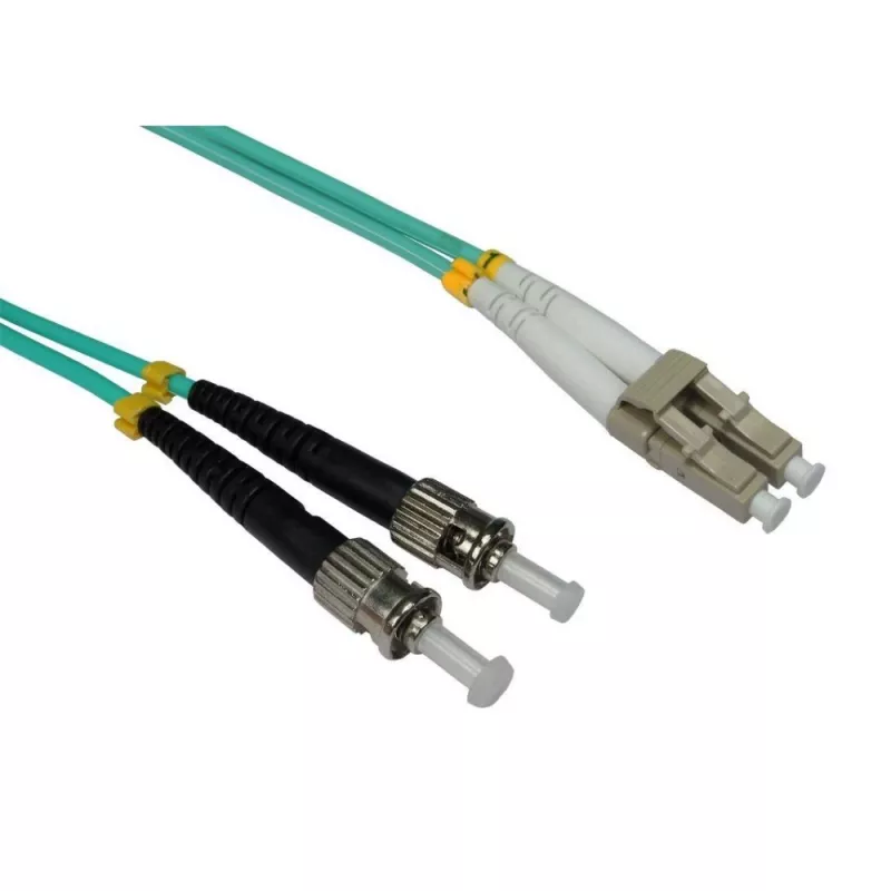 Techly ST/LC Multimodo 50/125 OM3 5m Cabo de fibra ótica ILWL D5-STLC-050/OM3
