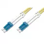 Techly LC/LC Monomodo 9/125 OS2 20m Cabo de fibra ótica ILWL D9-LCLC-200