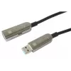 Techly ICOC U3AMF-HY-020 Cabo USB USB 3.2 Gen 1 (3.1 Gen 1) 20 m USB A preto