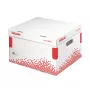 Recipiente de arquivo Esselte Speedbox FSC® Medium, vermelho, branco, 430 g, 325 x 367 x 263 mm