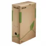 Caixa de arquivo Esselte Eco FSC® 100 mm, castanho, verde, A4, 140 g, 100 x 327 x 233 mm