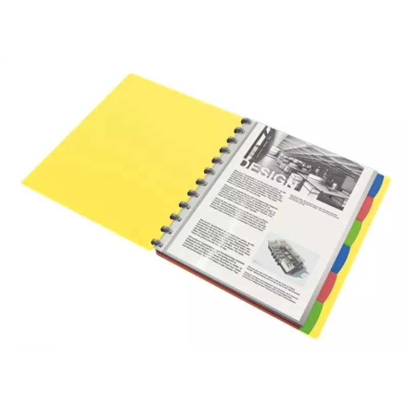 Caderno de anéis Esselte 624014 A4 várias cores