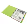 Caderno de anéis Esselte 624014 A4 várias cores