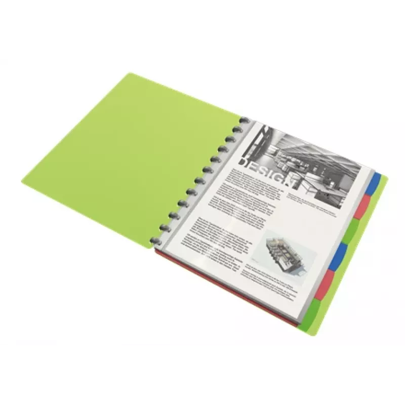 Caderno de anéis Esselte 624014 A4 várias cores
