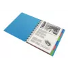 Caderno de anéis Esselte 624014 A4 várias cores