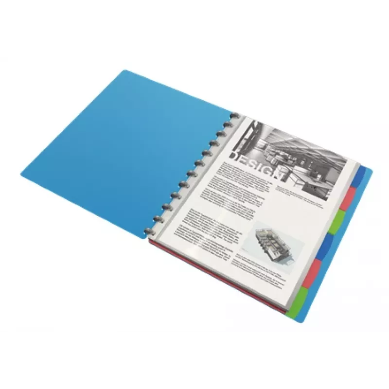 Caderno de anéis Esselte 624014 A4 várias cores