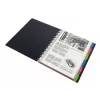 Caderno de anéis Esselte 624014 A4 várias cores