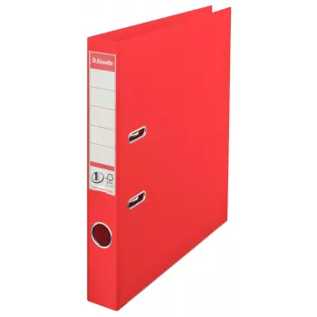 Caderno de anéis Esselte 13624 A4 vermelho