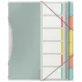 Separador Esselte Colour'Breeze com 6 separadores, multicolor, polipropileno (PP), 266 mm, 20 mm, 240 g, 1 unid.