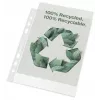 Bolsa reciclada Esselte A5, 150 x 210 mm (A5), transparente, polipropileno (PP), horizontal/vertical, topo, 0,07 mm