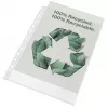 Bolsa reciclada Esselte A4, 210 x 297 mm (A4), transparente, polipropileno (PP), vertical, topo, 0,07 mm