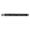 QNAP TS-435XeU NAS Rack (1U) Marvell CN9131 4 GB DDR4 8 TB HDD QNAP QTS preto, cinzento