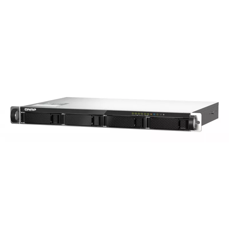 QNAP TS-435XeU NAS Rack (1U) Marvell CN9131 4 GB DDR4 8 TB HDD QNAP QTS preto, cinzento