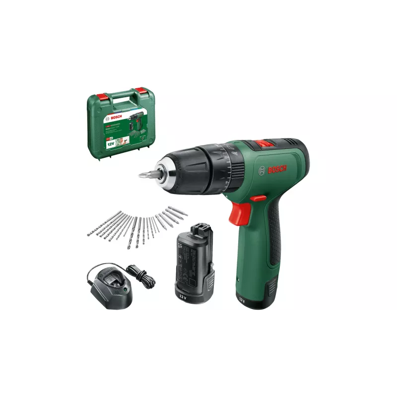 Bosch EasyImpact 1200 1500 rpm mandril de aperto rápido 1,1 kg preto, verde