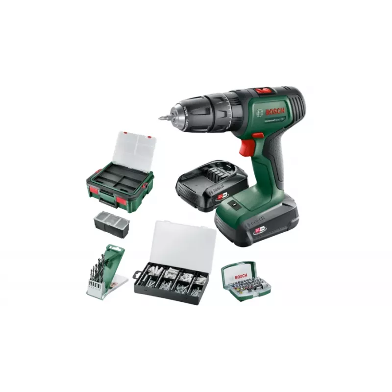 Bosch UniversalImpact 18V 1450 rpm sem chave 1,3 kg verde