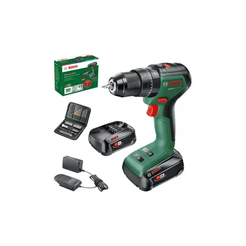 Bosch 0 603 9D7 106 Berbequim 1900 rpm sem chave 1,3 kg preto, verde