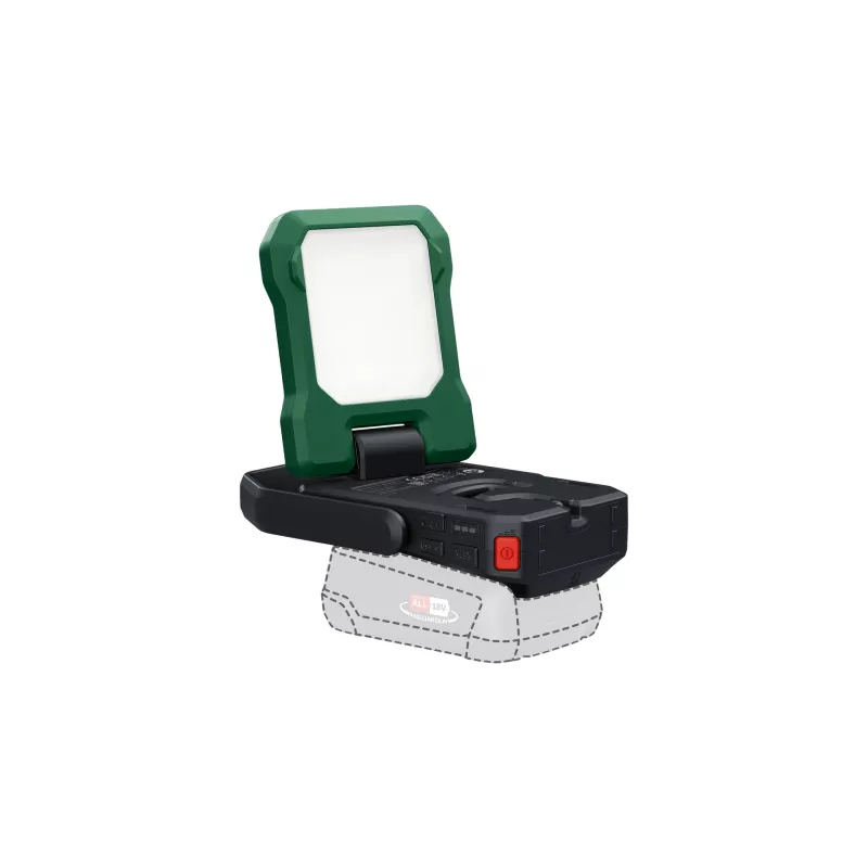 Bosch EasySpotLight 18V-400 Lanterna LED universal preto, verde