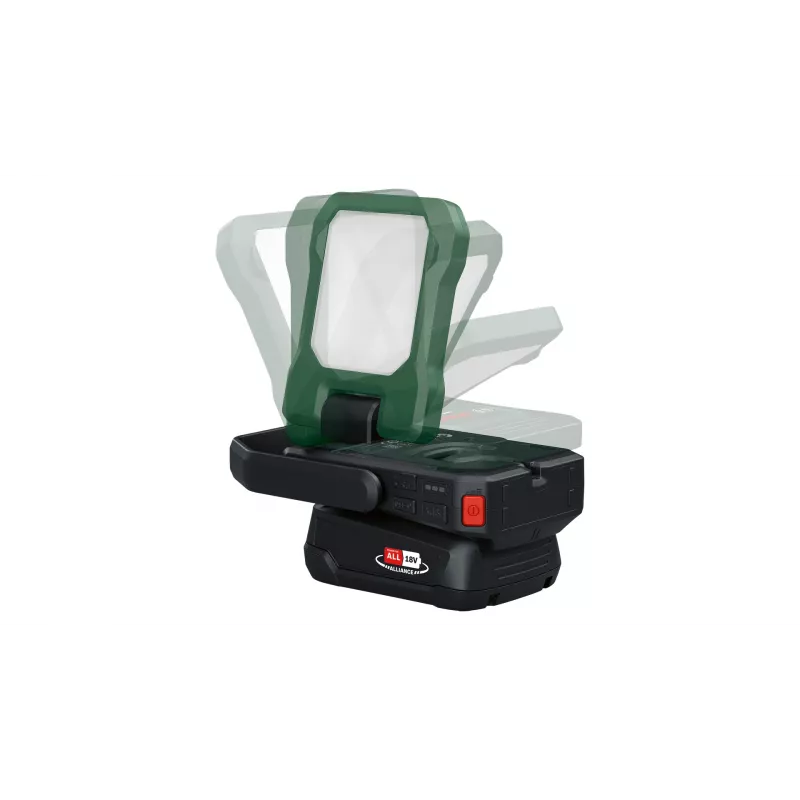 Bosch EasySpotLight 18V-400 Lanterna LED universal preto, verde