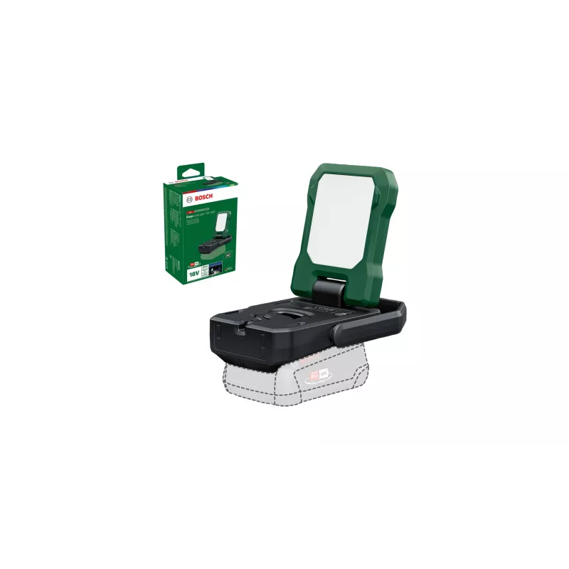 Bosch EasySpotLight 18V-400 Lanterna LED universal preto, verde