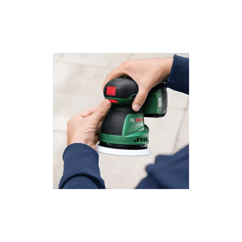 Bosch UniversalOrbit 18V-20 (BareTool), lixadora excêntrica, orbital, verde, Alemanha, bateria, 18 V