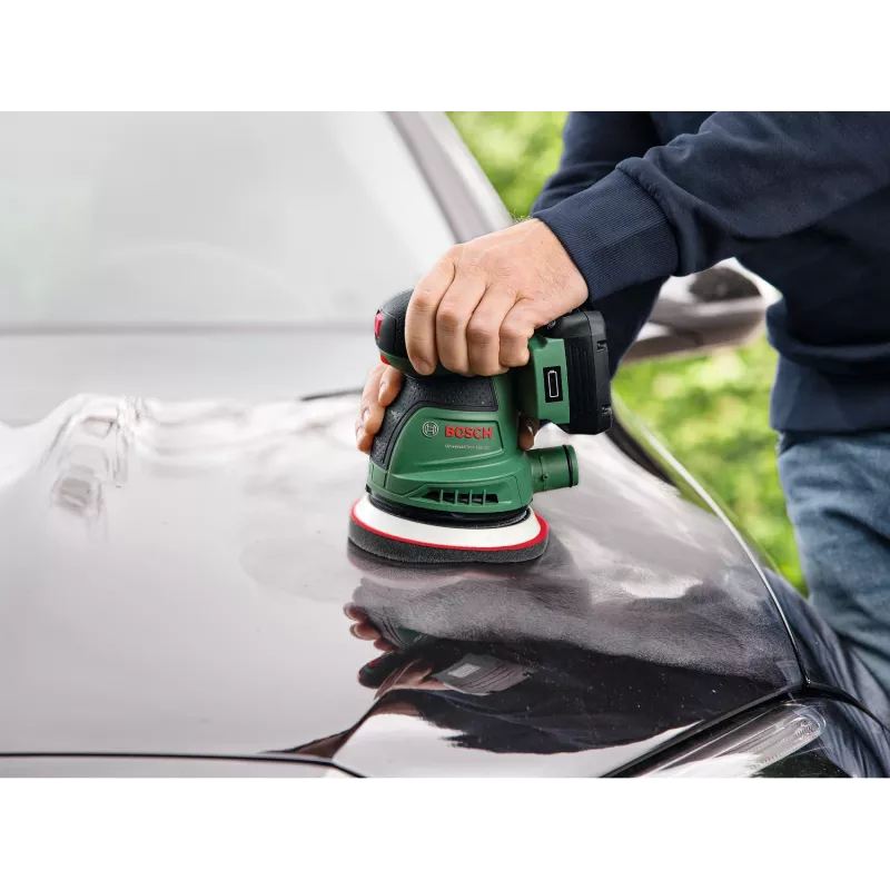 Bosch UniversalOrbit 18V-20 (BareTool), lixadora excêntrica, orbital, verde, Alemanha, bateria, 18 V