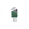 Bosch 1 600 A02 Z9C, Conjunto de chaves L-Torx, TX10, TX15, TX20, TX25, TX27, TX30, TX40, TX8, TX9, verde, prateado, aço, plástico, 69 mm