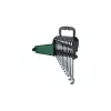 Bosch 1 600 A02 Z9D, 6,7,8,9,10,11,12,13,14,15,17,19 mm, aço inoxidável, aço cromo-vanádio, acetinado, 12 unid.