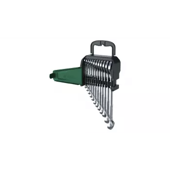 Bosch 1 600 A02 Z9D, 6,7,8,9,10,11,12,13,14,15,17,19 mm, aço inoxidável, aço cromo-vanádio, acetinado, 12 unid.