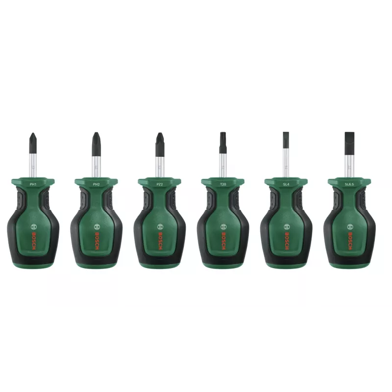 Bosch 1 600 A03 2UK conjunto chave de fendas reta