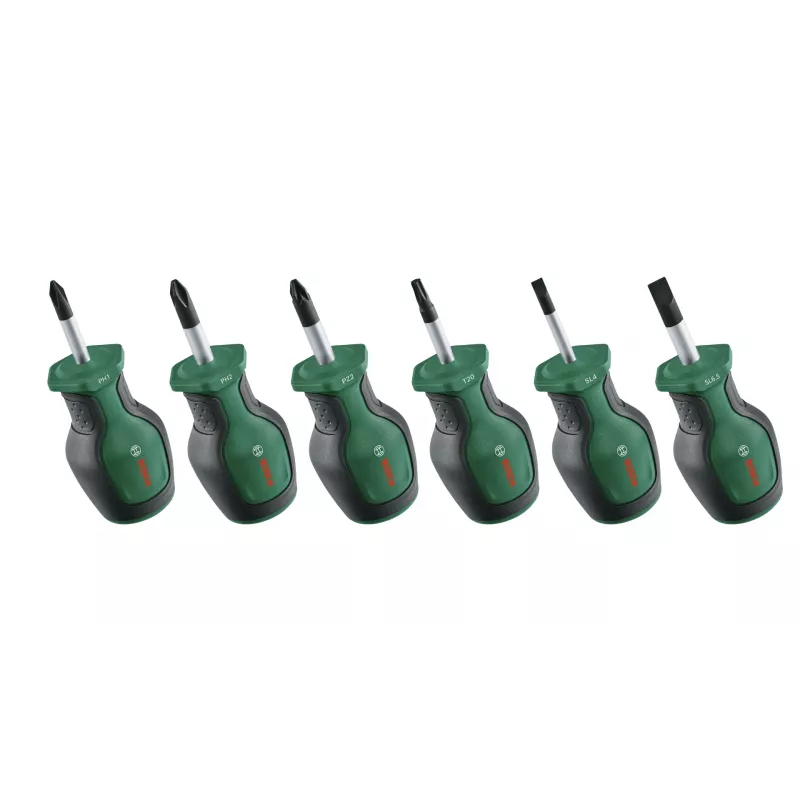 Bosch 1 600 A03 2UK conjunto chave de fendas reta