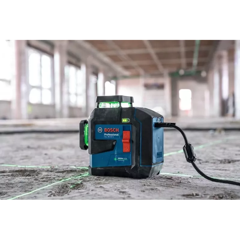 Bosch GLL 80-33 G laser de linhas 30 m 500-540 nm (< 10mW)